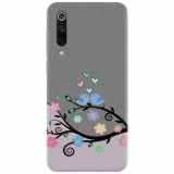 Husa silicon pentru Xiaomi Mi 9, Bird Love