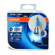 SET 2 BECURI 12V H16 19 W COOL BLUE INTENSE OSRAM