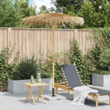 VidaXL Umbrelă Tiki cu baldachin din frunze de banană 150 cm bambus