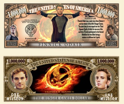 !!! SUA = FANTASY NOTE (TJ6) = FINNICK ODAIR - 2020 - UNC/ SERIA HUNGER GAMES foto