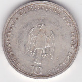 Germania 10 Marci Mark 1989, Europa, Argint