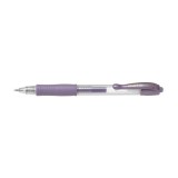 Roller cu gel G-2 Metalic Pilot 0.7 mm varf mediu violet