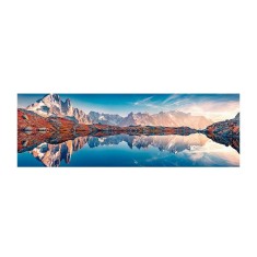 Tablou olegrafie pe panza multicolor Peisaje 120 x 40 cm