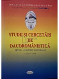 Geo Stroe - Studii si cercetari de dacoromanistica, anul 1, nr. 1 (Editia: 2011)