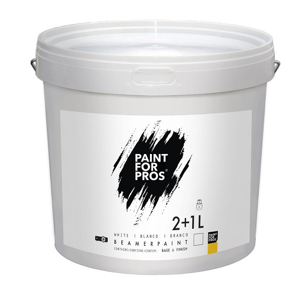 Vopsea ecran de videoproiectie, BeamerPaint, 2+1L