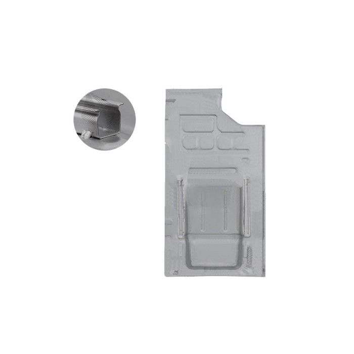 Podea Fiat 126 P, 09.72-09.00, parte montare Dreapta, RapidAuto 30007006