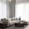 Set perdea tip tesatura in cu rejansa din bumbac tip fagure, Rio de Janeiro, Madison, 450x260 cm, Alb, 2 buc