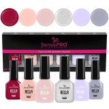 Set 6 Oje Semipermanente BELLA SensoPRO Milano, Satin Elite