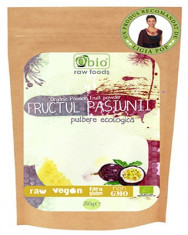 Fructul pasiunii pulbere raw 125g foto