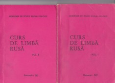AS - CURS DE LIMBA RUSA , VOL 1,2 foto