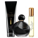 Set Far Away Glamour- Apa de parfum 50 ml, Lotiune de corp 150 ml si Mini apa de parfum 10 ml, Avon