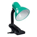 Lampa Birou Clip Verde 1xE27 60W