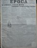 Ziarul Epoca, 16 Octombrie1899; Razboiul anglo - bur, Africa de Sud