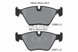 Set placute frana TEXTAR 2199003