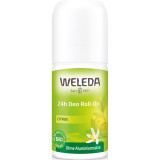 Weleda Deodorant Roll-On 24h Citrice, 50ml, Fara Saruri de Aluminiu, Ingrediente Naturale Certificate