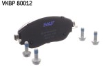 SKF VKBP 80012 set placute frana,frana disc