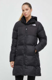 The North Face geacă Saikuru Parka femei, culoarea negru, de tranziție NF0A853PJK31