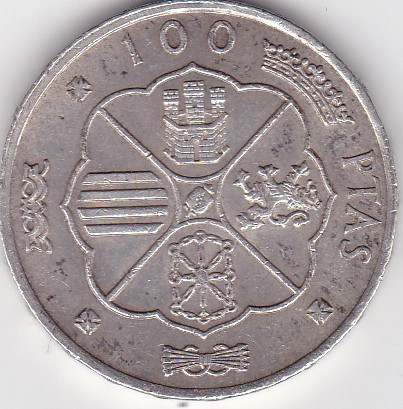 Spania 100 pesetas 1966