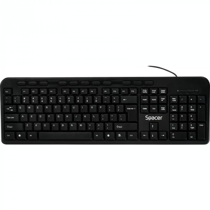 Tastatura cu fir SPACER SPKB-169