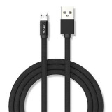 Cumpara ieftin Cablu micro USB 1m ruby edition - negru