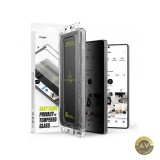 Folie de protectie Ecran Privacy Ringke Easy Slide pentru Samsung Galaxy S25 Ultra S938 Sticla Securizata Full Glue Set 2 bucati