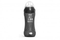 Nuvita Mimic? Cool! biberon 330ml - black - 6052 foto