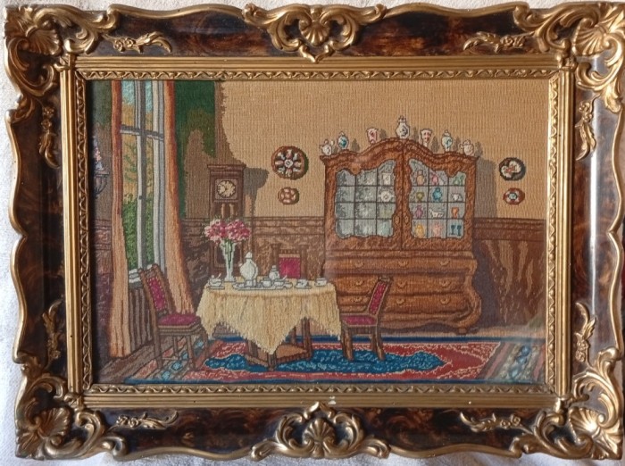 Goblen interior cu ramă