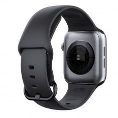 Curea silicon Tech-Protect Gearband compatibila Apple Watch 1/2/3/4/5/6/SE (42/44mm) Black foto