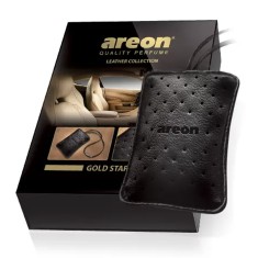 Odorizant Auto Areon Leather Collection, Gold Star foto