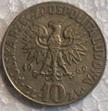 10 ZLOTI 1969 N.KOPERNIC(COMEMORATIVA)/ STARE F.BUNA / PRET