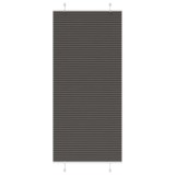 Jaluzea plisată negru 100x200cm Lățime țesătură 99,4cm poliester