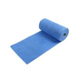 Set 50 lavete auto din microfibra Carmax 25x25 cm albastre