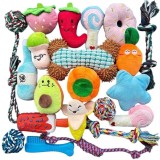 Set 15 Jucarii Animale de Companie Multicolore - Durabile, Calitate Premium, Uz Zilnic