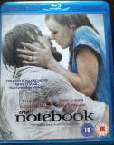 The Notebook (BluRay), BLU RAY, Engleza
