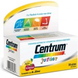 Centrum Junior Complete de la A-Zinc Vitamină pentru energie Lăm&acirc;ie Zmeură 30 comprimate masticabile