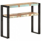 vidaXL Masă consolă, 90x30x75 cm, lemn masiv reciclat