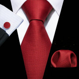 Set cravata + batista + butoni - matase -- model 790
