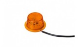 Modul LED Galben Oldschool 12-24V, 1/2W, Universal, IP68, Cablu 5.2m, Pentru Lampi Gabarit/Semnalizare Neon