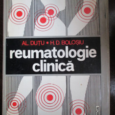Reumatologie clinica-Al.Dutu,H.D.Bolosiu