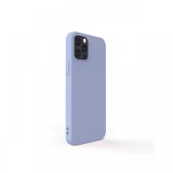 Husa iPhone 12 / 12 Pro Lemontti Silicon Soft Slim Lavender Gray