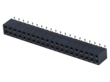 Conector șiruri pini soclu mamă 40 verticale 2,54mm SMT