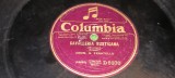 PLACA PT. GRAMOFON / PATEFON . COLUMBIA CAVALLERIA RUSTICANA IL TROVATORE