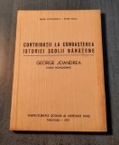 Contributii la cunoasterea istoriei scolii banatene G. Joandrea Mihai Ianculescu