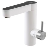 Robinet electric instant B&Ouml;HM BY-8E-1W Alb 3000W cu afisaj digital, temperatura maxima 60C
