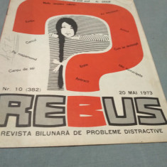 REVISTA REBUS NR.10 /20 MAI 1973