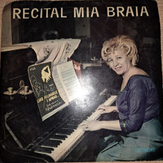 Disc Vinil - Mia Braia - Recital-Electrecord- EDD - 1088