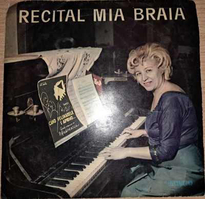 Disc Vinil - Mia Braia - Recital-Electrecord- EDD - 1088 foto