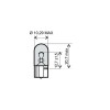Bec Moto 12V 5W W2.1x9.5d MBS, Lampa semnalizare, Pozitie
