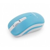 Mouse optic wireless Esperanza Uranus EM116WB 4 butoane 2.4GHz Usb 1600dpi Alb/Albastru