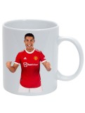 Cana alba personalizata &quot;Jucator fotbal Cristiano Ronaldo&quot;, INOVATIX&reg;. 330ml, Oem